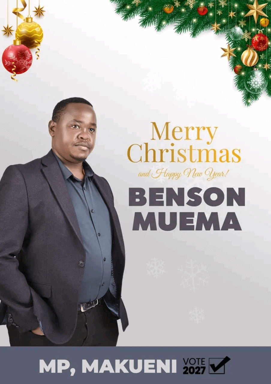 Hon. Benson Muema Mp Makueni 2027 leading a Youth Program